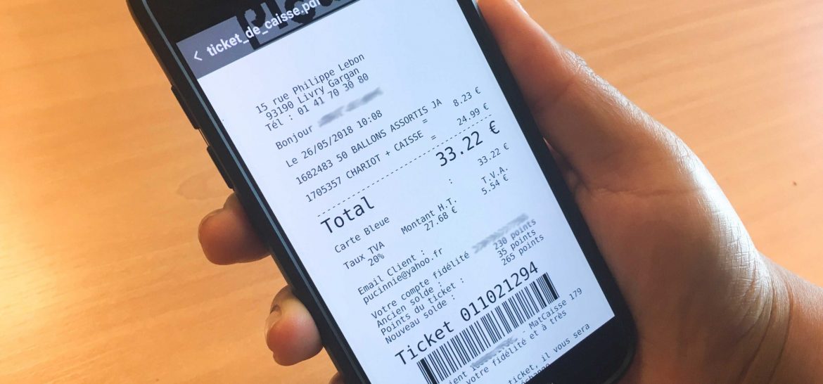 Why offer the electronic receipt?